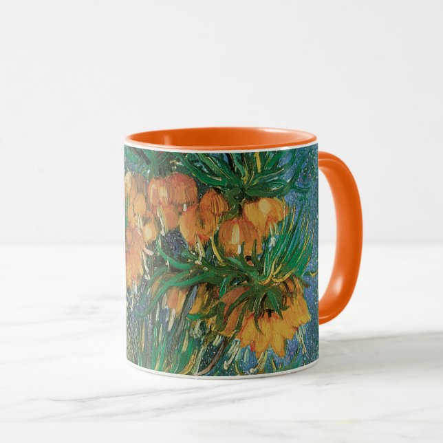Vincent van Gogh - Fritillaries i en kopparvas Mugg (Framsida höger)