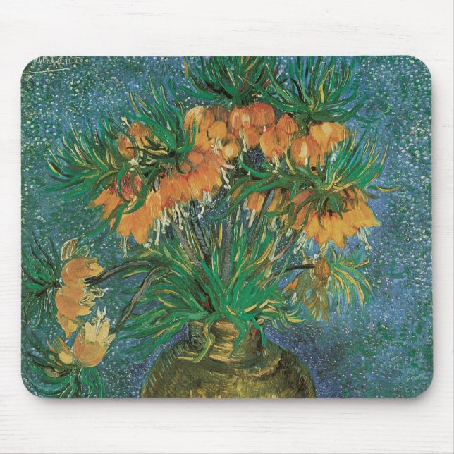 Vincent van Gogh - Fritillaries i en kopparvas Musmatta (Framsidan)