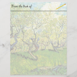 Vincent van Gogh,Fruktträdgård i blom