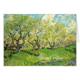 Vincent van Gogh,Fruktträdgård i blom Hälsningskort