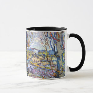 Vincent Van Gogh – Fruktträdgård i blom med poppla Mugg