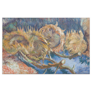 Vincent van Gogh - Fyra snittblommor Tyg