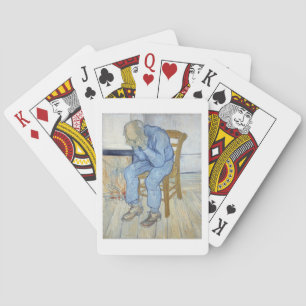 Vincent Van Gogh gamal man i sorg Casinokort