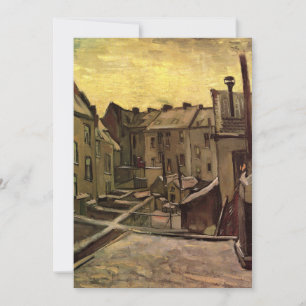 Vincent van Gogh, Gamla hus bakgårdar, Antwerpen
