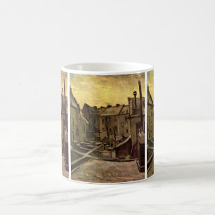 Vincent van Gogh, Gamla hus bakgårdar, Antwerpen Kaffemugg