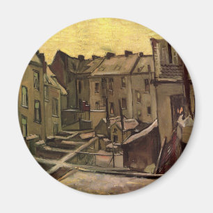 Vincent van Gogh, Gamla hus bakgårdar, Antwerpen Magnet