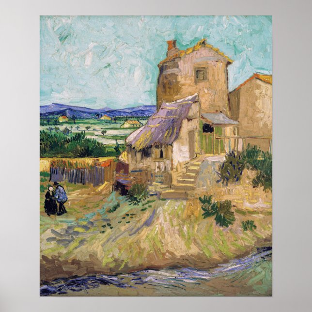 Vincent van Gogh - Gamla Mill Poster (Framsidan)
