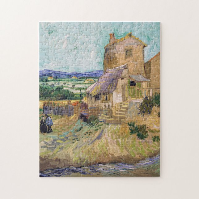Vincent van Gogh - Gamla Mill Pussel (Vertikal)