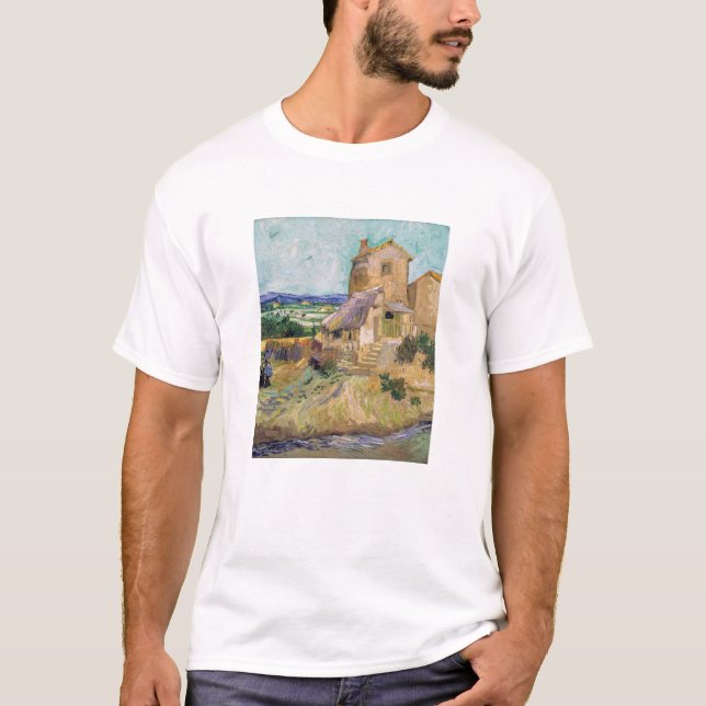 Vincent van Gogh - Gamla Mill T Shirt (Framsida)