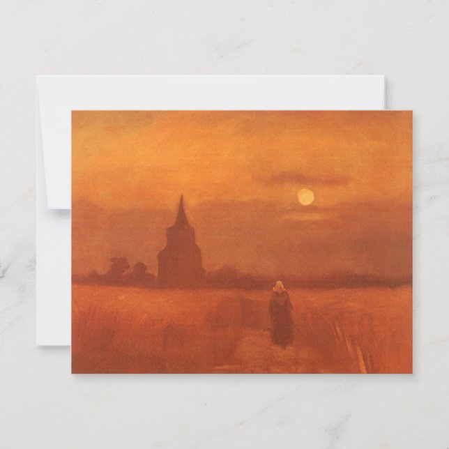 Vincent van Gogh - Gamla Torn i Fält (Framsida)