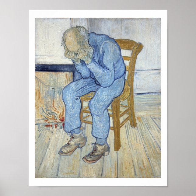 Vincent van Gogh | Gamle man i Sorrow Poster (Framsidan)
