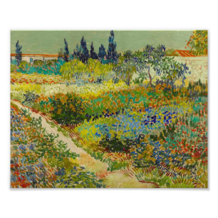 Vincent Van Gogh Garden at Arles Fototryck