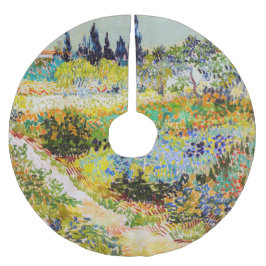 Vincent van Gogh - Garden at Arles Julgransmatta Borstad Polyester