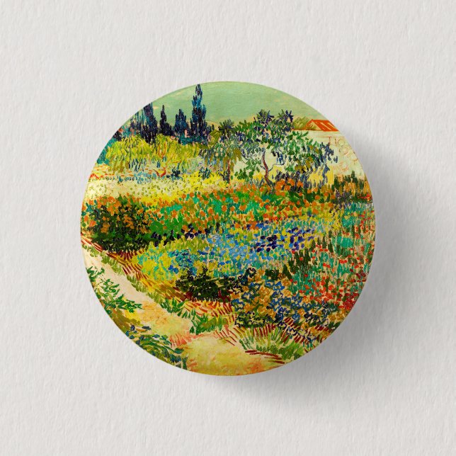 Vincent Van Gogh Garden at Arles Knapp (Framsida)