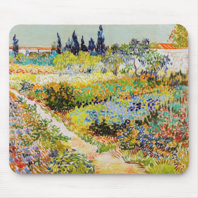 Vincent van Gogh - Garden at Arles Musmatta (Framsidan)