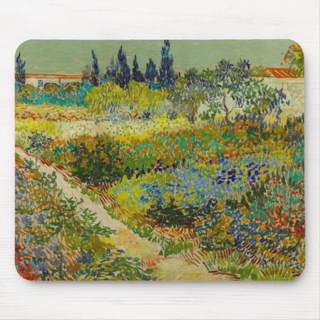 Vincent Van Gogh Garden at Arles Musmatta (Framsidan)