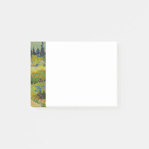 Vincent Van Gogh Garden at Arles Post-it Block