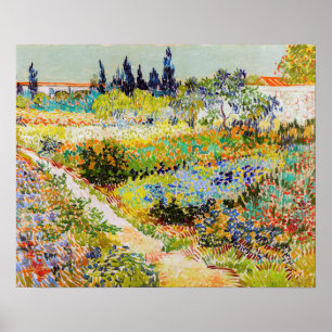 Vincent van Gogh - Garden at Arles Poster