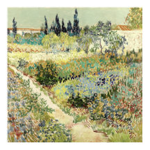 Vincent Van Gogh Garden at Arles