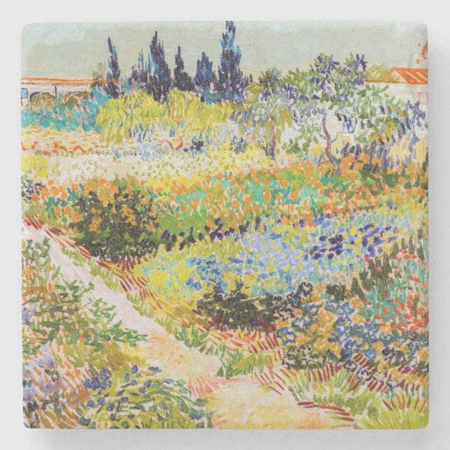 Vincent van Gogh - Garden at Arles Stenunderlägg (Framsidan)