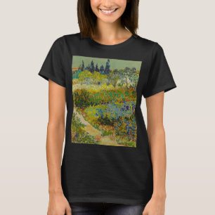 Vincent Van Gogh Garden at Arles T Shirt