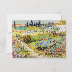 Vincent van Gogh - Garden at Arles Tack Kort