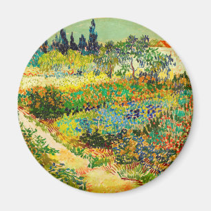 Vincent Van Gogh Garden i Arles Magnet
