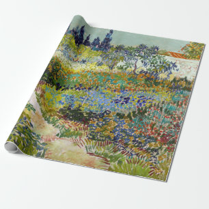 Vincent van Gogh Garden i Arles Presentpapper