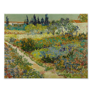 Vincent van Gogh - Garden vid Arles Fototryck