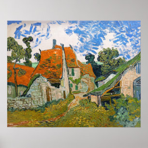 Vincent van Gogh - Gata i Auvers-sur-Oise Poster