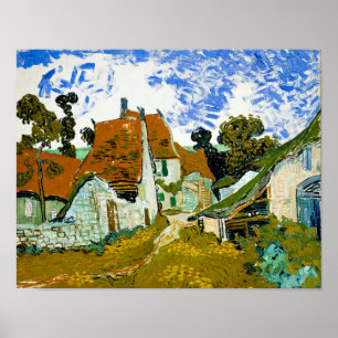 Vincent van Gogh: Gata i Auvers-sur-Oise Poster