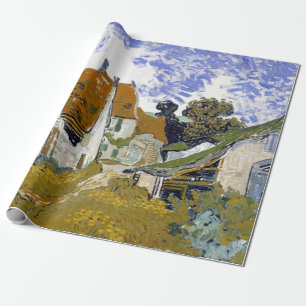 Vincent Van Gogh gata i Auvers-sur-Oise Presentpapper