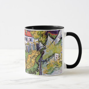 Vincent Van Gogh - Gatu vy och trappor i byn Mugg