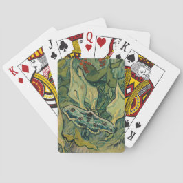 Vincent van Gogh - Giant Peacock Moth Casinokort
