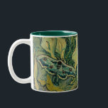 Vincent van Gogh - Giant Peacock Moth Två-Tonad Mugg<br><div class="desc">Giant Peacock Moth/Emperor Moth - Vincent van Gogh,  Oil on Canvas,  Saint-Rémy-de-Provence,  1889</div>