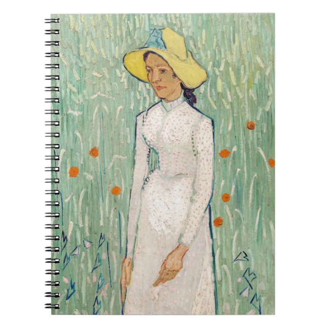 Vincent van Gogh - Girl in White Anteckningsbok (Framsidan)
