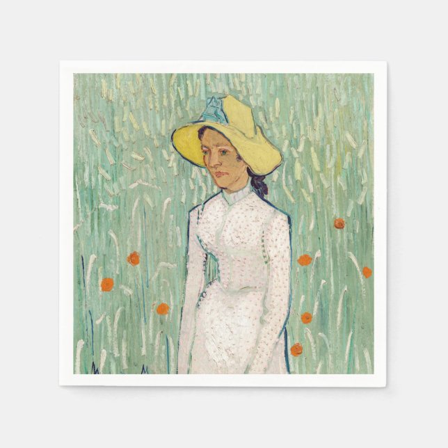Vincent van Gogh - Girl in White Pappersservett (Framsidan)