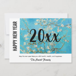 Vincent van Gogh - Gott nytt år / Almond Blommar Julkort