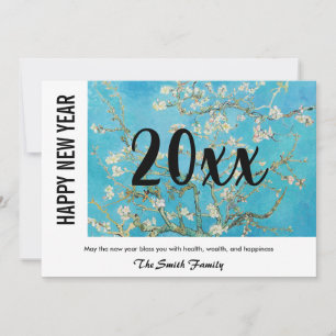Vincent van Gogh - Gott nytt år / Almond Blommar Julkort