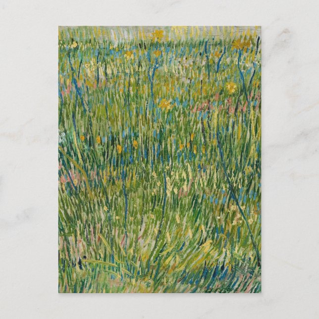 Vincent van Gogh - Gräsplätt Vykort (Framsida)