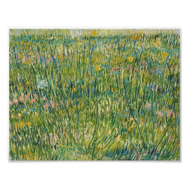 Vincent van Gogh - Grass-Patch Fototryck (Framsidan)