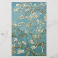 Vincent Van Gogh grenar av mandelträd