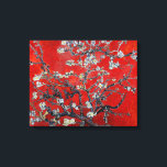 Vincent van Gogh Grenar med Almond Blommar Canvastryck<br><div class="desc">Vincent van Gogh Grenar med Almond Blommar i ett mycket asiatiskt rött,  en exklusiv av Ladiebug bra art inlindad canvas Japansk imponsionism som målar upp en populär berömd av olja,  fortfarande livsstil blommigt blommor i trädgården träd efter "van gogh"</div>