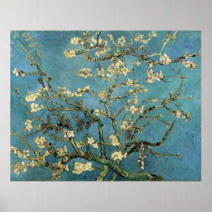 Vincent van Gogh Grenar med Almond Blommar Poster