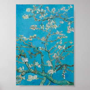 Vincent Van Gogh - Grenar med Almond Blommar Poster