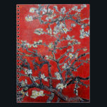 Vincent van Gogh Grenar med Almond Blommar Red Anteckningsbok<br><div class="desc">Vincent van Gogh Grenar med Almond Blommar fortsätter att målas upp i rött. blommigt bra art post impressionist</div>