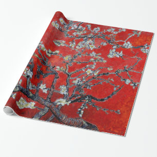 Vincent Van Gogh grenar med mandelblommar Presentpapper