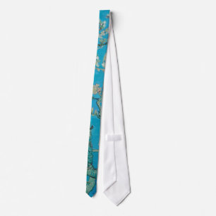 Vincent Van Gogh - grenar med mandelblommar Slips
