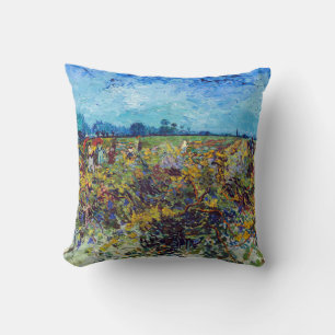 Vincent van Gogh - Grön vingård Kudde