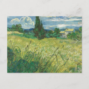 Vincent van Gogh - Grönt Fält Vykort
